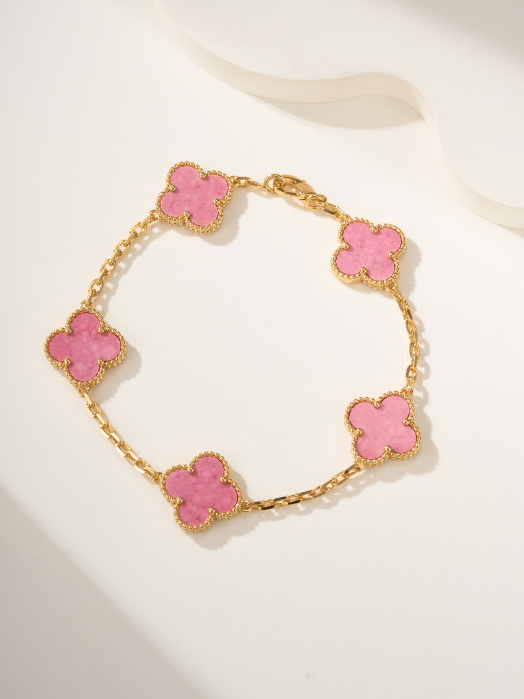 Van Cleef & Arpels Alhambra Pink Gold Bracelet